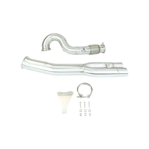 Black Mamba Performance - De-Cat Downpipe Audi RS3 8V.5 / TTRS 8S (Non-OPF Models) - Royal Body Kits