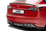 Adro - Carbon Fiber Rear Diffuser V.1 Tesla Model 3