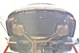 Maxton Design - Central Rear Splitter (with vertical bars) Audi A8 D4 (Facelift)