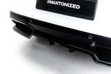 Maxton Design - Rear Splitter (with Vertical Bars) Volkswagen T-Roc R-Line MK2