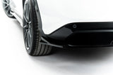 Maxton Design - Rear Splitter (with Vertical Bars) Volkswagen T-Roc R-Line MK2