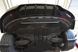 Maxton Design - Central Rear Splitter (with Vertical Bars) Audi E-Tron
