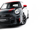 Maxton Design - Street Pro Front Splitter + Flaps Mini John Cooper Works F65