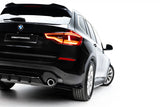 Maxton Design - Rear Splitter (with Vertical Bars) V.2 BMW X3 G01