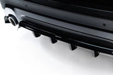 Maxton Design - Rear Splitter (with Vertical Bars) V.2 BMW X3 G01