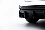 Maxton Design - Rear Valance + Exhaust Ends Imitation Audi A3 S-Line Sportback 8Y (Facelift)