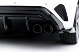Maxton Design - Rear Valance + Exhaust Ends Imitation Audi A3 S-Line Sportback 8Y (Facelift)