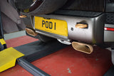 Quicksilver - Sound Wave 3D Printed Tailpipes Land Rover Defender P635 OCTA 110