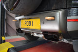 Quicksilver - Sound Wave 3D Printed Tailpipes Land Rover Defender P635 OCTA 110