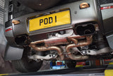Quicksilver - Sound Wave 3D Printed Tailpipes Land Rover Defender P635 OCTA 110