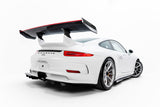 Maxton Design - Carbon Fiber Spoiler V.2 + LED Porsche 911 GT3 991