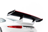Maxton Design - Carbon Fiber Spoiler V.2 + LED Porsche 911 GT3 991