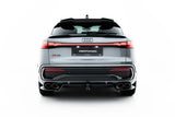 Maxton Design - Rear Splitter (with Vertical Bars) Audi SQ5 Sportback / SUV MK3 - Royal Body Kits