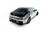 Maxton Design - Rear Splitter (with Vertical Bars) V.2 BMW M760E G70