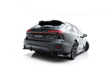 Maxton Design - Rear Splitter (with Vertical Bars) V.4 Audi A6 S-Line C9