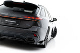 Maxton Design - Rear Splitter (with Vertical Bars) V.4 Audi A6 S-Line C9