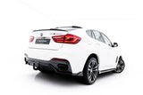Maxton Design - Central Rear Splitter (with Vertical Bars) BMW X6 M-Pack F16
