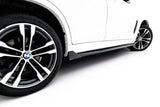 Maxton Design - Side Skirts Diffusers V.2 BMW X6 M-Pack F16