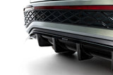 Maxton Design - Rear Splitter (with Vertical Bars) Volkswagen Tayron R-Line MK1