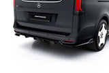 Maxton Design - Rear Splitter (with Vertical Bars) Mercedes Benz V-Class AMG-Line W447 Facelift 2