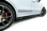 Maxton Design - Side Skirts Diffusers Porsche Cayenne GTS / Turbo Sport Pack / Turbo E-Hybrid GT Pack Coupe MK3 (Facelift)