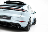 Maxton Design - Rear Splitter (with Vertical Bars) Porsche Cayenne GTS / Turbo Sport Pack / Turbo E-Hybrid GT Pack Coupe MK3 (Facelift)