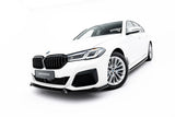 Maxton Design - Front Splitter V.1 BMW Series 5 M-Pack / M550i / M550d Sedan / Touring G30 / G31 (Facelift)