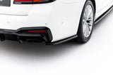 Maxton Design - Rear Side Splitters V.2 BMW Series 5 M-Pack Sedan G30 / Touring G31