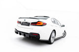 Maxton Design - Rear Side Splitters V.2 BMW Series 5 M-Pack Sedan G30 / Touring G31
