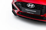 Maxton Design - Front Splitter V.1 + Flaps Hyundai I30N / I30 N-Line Wagon MK3 (Facelift)