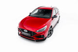 Maxton Design - Front Splitter V.1 + Flaps Hyundai I30N / I30 N-Line Wagon MK3 (Facelift)