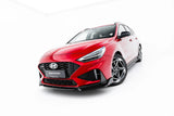 Maxton Design - Front Splitter V.1 + Flaps Hyundai I30N / I30 N-Line Wagon MK3 (Facelift)