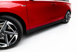Maxton Design - Side Skirts Diffusers V.3 + Flaps Hyundai I30N / I30 N-Line Wagon MK3 (Facelift)