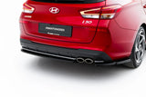 Maxton Design - Rear Side Splitters V.2 Hyundai I30 N-Line Wagon MK3 (Facelift)