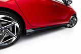 Maxton Design - Side Skirts Diffusers V.1 Hyundai I30N / I30 N-Line Wagon MK3 (Facelift)