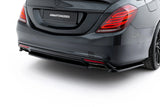 Maxton Design - Rear Splitter V.2 Mercedes Benz S-Class AMG-Line W222