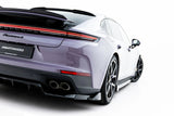 Maxton Design - Rear Splitter (with Vertical Bars) Porsche Panamera 4 / 4S E-Hybrid / 4 E-Hybrid 972