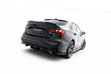 Maxton Design - Rear Splitter (with Vertical Bars) Audi A3 Sedan 8Y (Facelift)