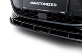 Maxton Design - Front Splitter V.2 Audi A3 Sedan 8Y (Facelift)