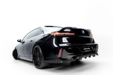 Maxton Design - Carbon Fiber Rear Splitter (with Vertical Bars) BMW Series 7 M-Pack / i7 M-Pack G70