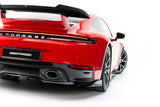 Maxton Design - Rear Splitter (with Vertical Bars) Porsche 911 Carrera Aero 992.2