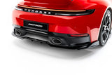 Maxton Design - Rear Splitter (with Vertical Bars) Porsche 911 Carrera Aero 992.2