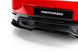 Maxton Design - Rear Splitter (with Vertical Bars) Porsche 911 Carrera Aero 992.2