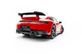Maxton Design - Rear Splitter (with Vertical Bars) Porsche 911 Carrera Aero 992.2