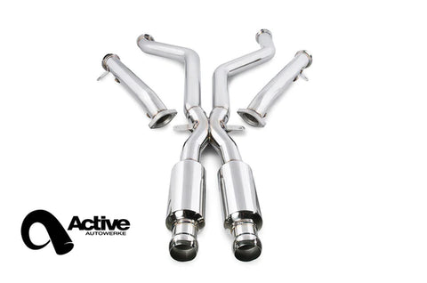 Active Autowerke - X-Pipe with Straight Pipes BMW M3 E9X