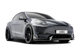 Adro - Carbon Fiber Front Lip Tesla Model Y Front Spoiler Adro royalty-bespoke.myshopify.com 