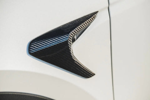 Adro - Carbon Fiber Side Camera Covers Tesla Model Y Side Inserts Adro royalty-bespoke.myshopify.com 
