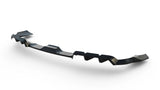 Maxton Design - Rear Splitter (with Vertical Bars) Porsche Cayenne GTS / Turbo Sport Pack / Turbo E-Hybrid GT Pack Coupe MK3 (Facelift)