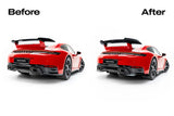 Maxton Design - Rear Splitter (with Vertical Bars) Porsche 911 Carrera Aero 992.2