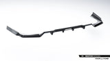 Maxton Design - Carbon Fiber Rear Splitter (with Vertical Bars) BMW Series 7 M-Pack / i7 M-Pack G70